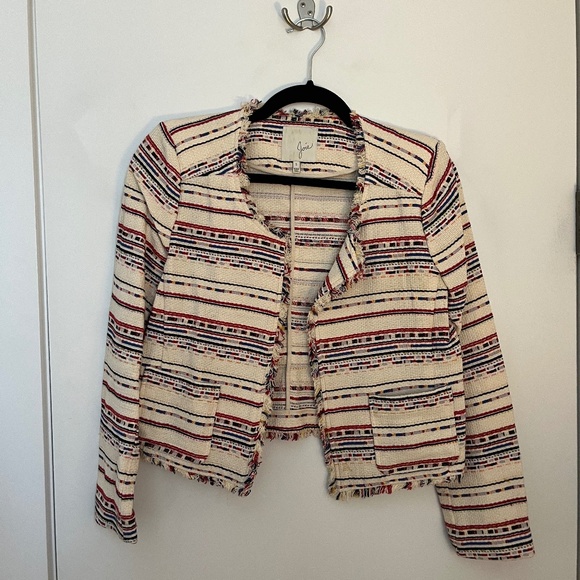 Joie Unlined Cropped Jacket - Picture 1 of 6